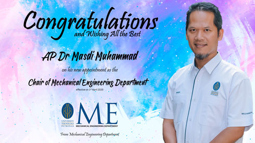 Utp Department Of Mechanical Engineering