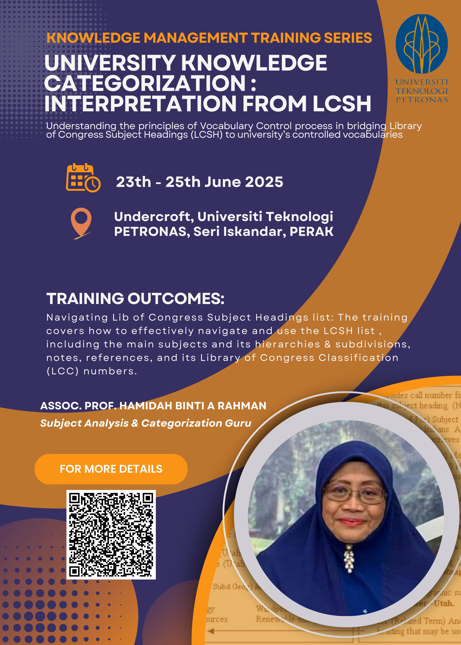 UTP Knowledge Classification Event Poster