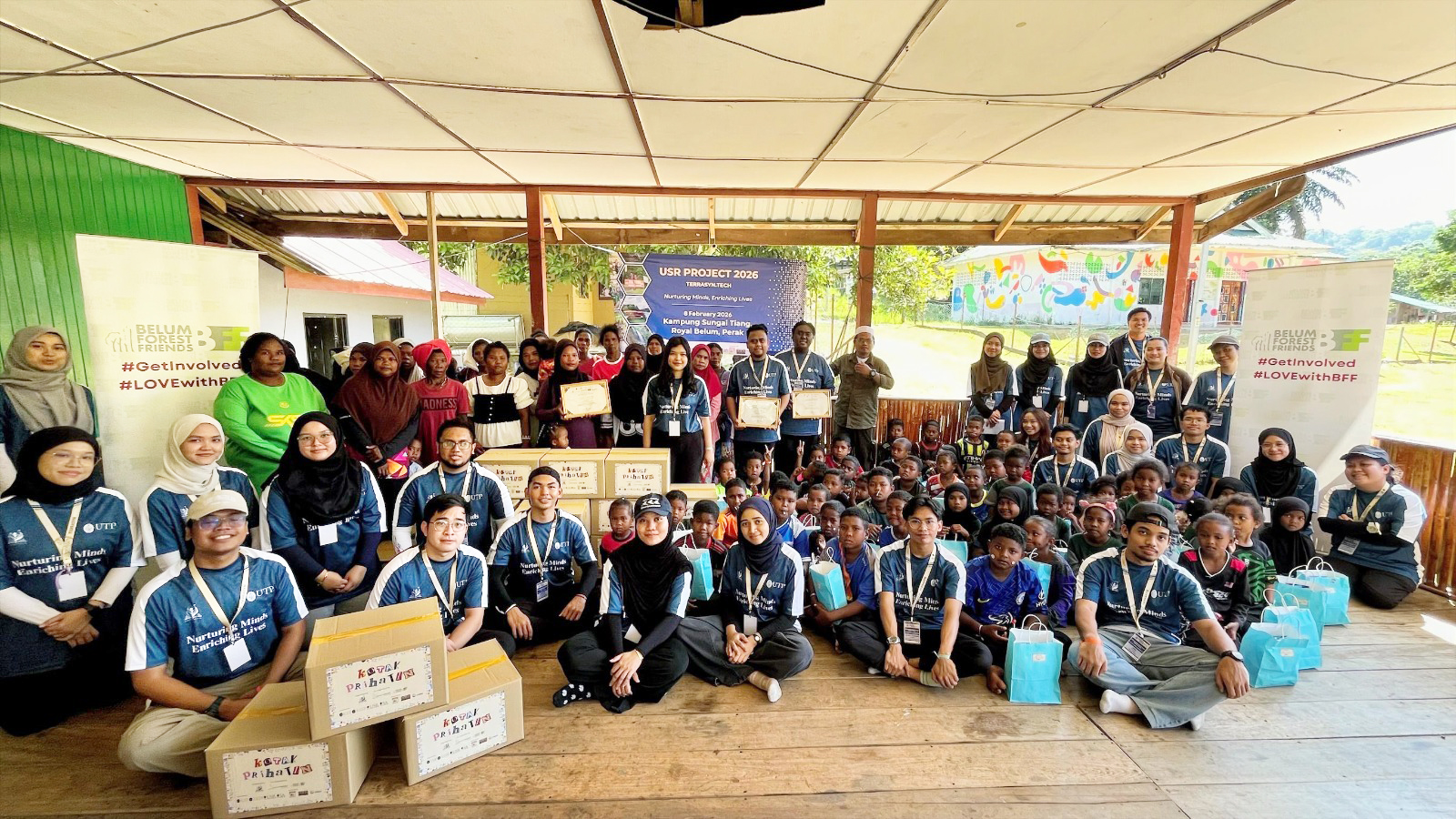 Literacy activity HurufPoly and Eja Tampal