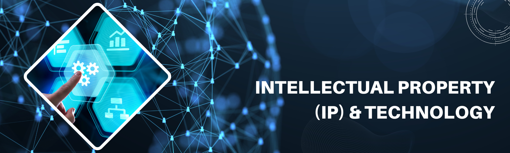 Dark Teal Geometric Technology LinkedIn Banner.png